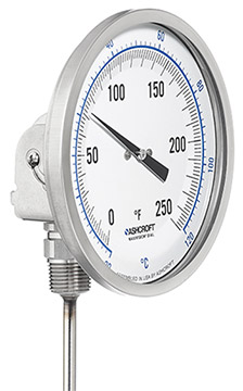Ashcroft EI Series Bimetal Thermometers | Bimetal Thermometers | Ashcroft-Thermometers | Supplier Nigeria Karachi Lahore Faisalabad Rawalpindi Islamabad Bangladesh Afghanistan