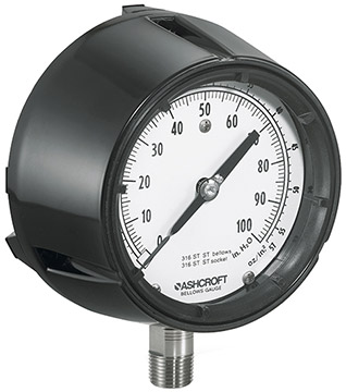 Ashcroft 1180 Series Analog Low Pressure Gauge | Pressure Gauges | Ashcroft-Pressure Gauges | Supplier Nigeria Karachi Lahore Faisalabad Rawalpindi Islamabad Bangladesh Afghanistan