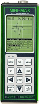 Dakota Ultrasonics Mini-Max Bolt Tension Monitor | Bolt Tension Monitors | Dakota Ultrasonics-Bolt Tension Monitors | Supplier Nigeria Karachi Lahore Faisalabad Rawalpindi Islamabad Bangladesh Afghanistan