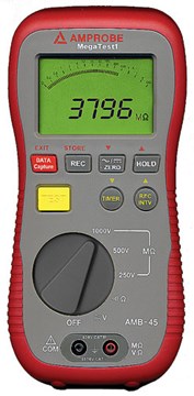 Amprobe AMB-45 Insulation Resistance Tester | Megohmmeters / Insulation Testers | Amprobe-Megohmmeters / Insulation Testers | Supplier Nigeria Karachi Lahore Faisalabad Rawalpindi Islamabad Bangladesh Afghanistan