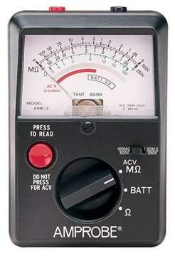 Amprobe AMB-2 Analog Insulation Tester | Megohmmeters / Insulation Testers | Amprobe-Megohmmeters / Insulation Testers | Supplier Nigeria Karachi Lahore Faisalabad Rawalpindi Islamabad Bangladesh Afghanistan