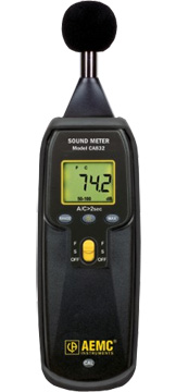 AEMC CA832 Sound Level Meter | Sound Level Meters | AEMC-Sound Level Meters | Supplier Nigeria Karachi Lahore Faisalabad Rawalpindi Islamabad Bangladesh Afghanistan