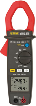AEMC Models 670 / 675 Clamp On Meters | Clamp Meters | AEMC-Clamp Meters |  Supplier Nigeria Karachi Lahore Faisalabad Rawalpindi Islamabad Bangladesh Afghanistan