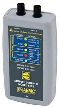AEMC L102 Simple Logger II | Data Loggers | AEMC-Data Loggers | Supplier Nigeria Karachi Lahore Faisalabad Rawalpindi Islamabad Bangladesh Afghanistan