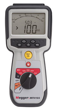 Megger MIT410/2 Insulation Tester | Megohmmeters / Insulation Testers | Megger-Megohmmeters / Insulation Testers |  Supplier Nigeria Karachi Lahore Faisalabad Rawalpindi Islamabad Bangladesh Afghanistan