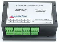 MadgeTech OctVolt 8 Channel Voltage Data Logger | Data Loggers | MadgeTech-Data Loggers | Supplier Nigeria Karachi Lahore Faisalabad Rawalpindi Islamabad Bangladesh Afghanistan