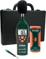 Extech 407732 Kit Sound Level Meter | Sound Level Meters | Extech-Sound Level Meters |  Supplier Nigeria Karachi Lahore Faisalabad Rawalpindi Islamabad Bangladesh Afghanistan