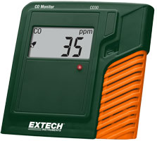 Extech CO30 Carbon Monoxide Monitor | Gas Detectors | Extech-Gas Detectors | Supplier Nigeria Karachi Lahore Faisalabad Rawalpindi Islamabad Bangladesh Afghanistan
