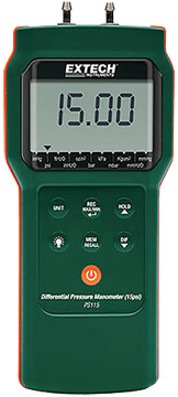 Extech PS115 Differential Pressure Manometer | Pressure Indicators | Extech-Pressure Indicators | Supplier Nigeria Karachi Lahore Faisalabad Rawalpindi Islamabad Bangladesh Afghanistan
