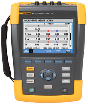 Fluke 434-II Three Phase Power Quality Analyzers | Power Quality / Analyzers | Fluke-Power Quality / Analyzers | Supplier Nigeria Karachi Lahore Faisalabad Rawalpindi Islamabad Bangladesh Afghanistan